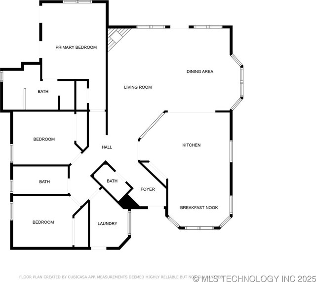 3942 Elm Dr, Kingston, OK 73439 - view of property floor plan