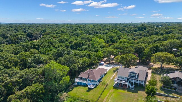 3942 Elm Dr, Kingston, OK 73439 - aerial view of a forest
