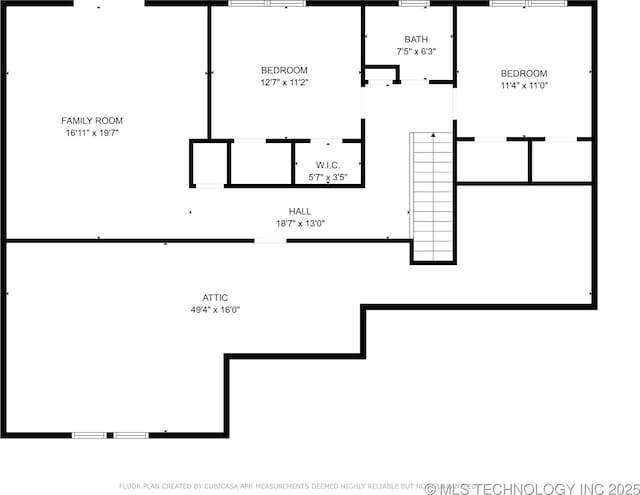2519 W 53rd St, Tulsa, OK 74107 - view of floor plan / room layout