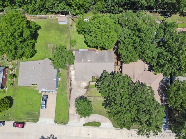 2519 W 53rd St, Tulsa, OK 74107 - aerial view of property and surrounding area