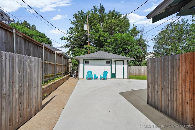 1144 S Owasso Ave, Tulsa, OK 74120 - view of detached garage