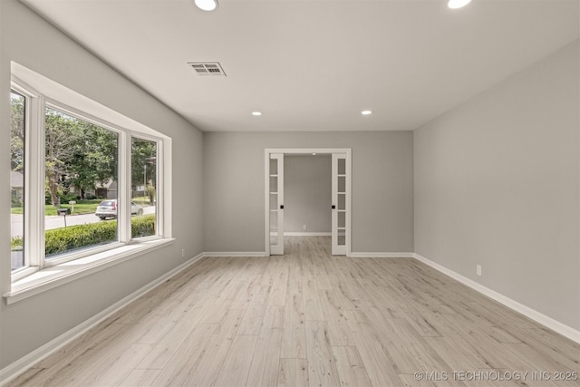 9421 S 69th E Ave, Tulsa, OK 74133 - empty room with recessed lighting and light wood finished floors