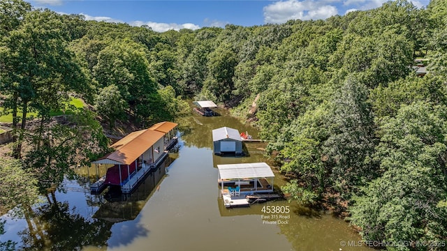 453805 E 315th Rd, Afton, OK 74331 - bird's eye view of a large body of water