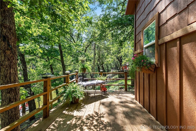 453805 E 315th Rd, Afton, OK 74331 - deck with outdoor dining area