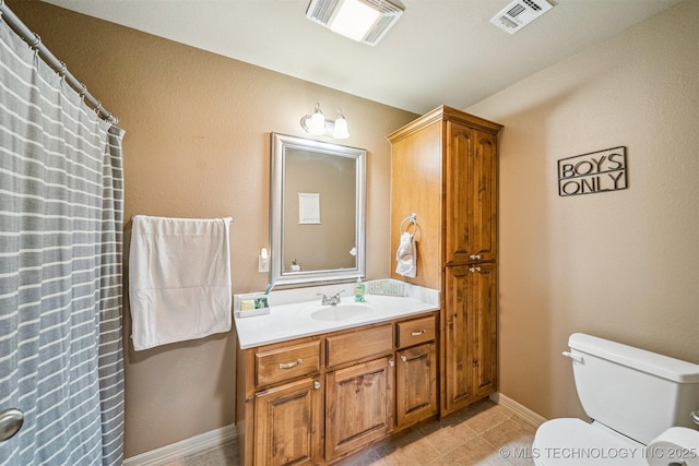 13037 N 124th E Pl, Collinsville, OK 74021 - bathroom featuring vanity and tile patterned floors