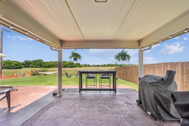 13037 N 124th E Pl, Collinsville, OK 74021 - view of patio / terrace