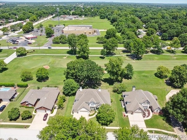 408 W Fairway Ct, Broken Arrow, OK 74011 - aerial view of residential area