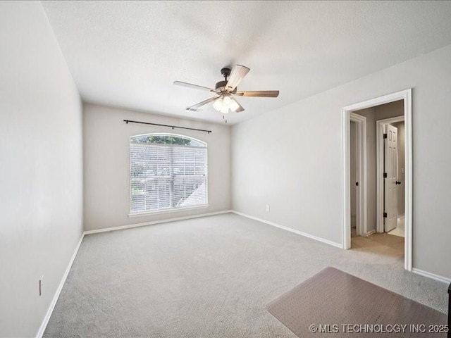 408 W Fairway Ct, Broken Arrow, OK 74011 - spare room with carpet and ceiling fan