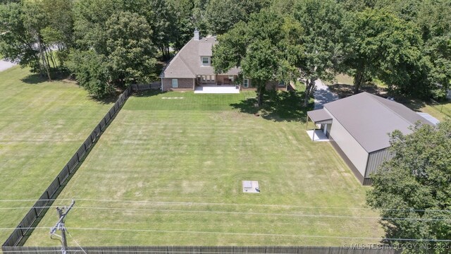 27920 160th St, Coweta, OK 74429 - view from above of property