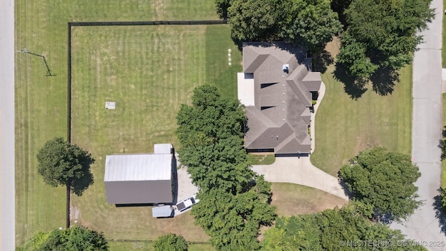 27920 160th St, Coweta, OK 74429 - aerial view of property and surrounding area