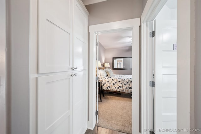 27920 160th St, Coweta, OK 74429 - hall with wood finished floors