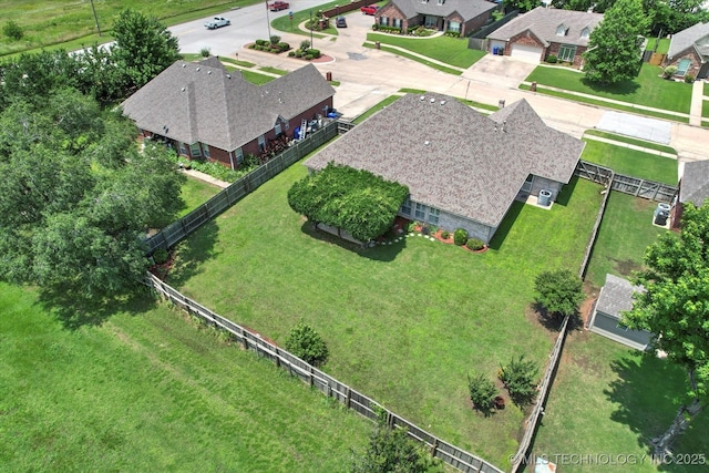 1005 E Fargo St, Broken Arrow, OK 74012 - aerial perspective of suburban area
