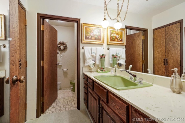 17331 S 174th Ave E, Bixby, OK 74008 - bathroom with vanity and toilet