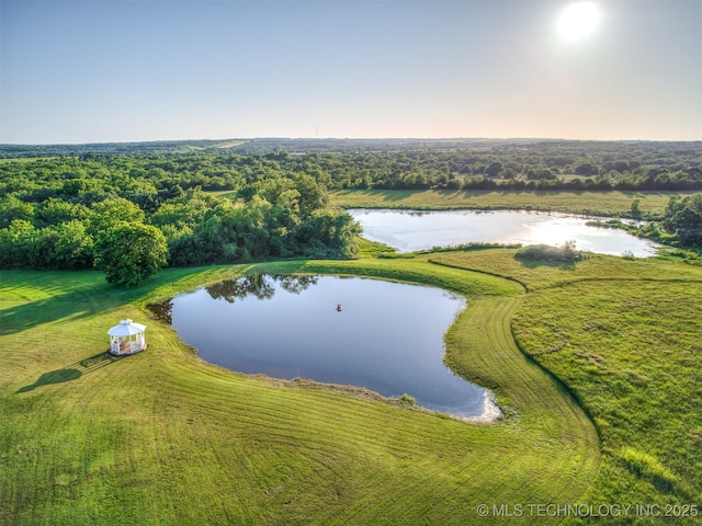 353800 E 5400th Rd, Maramec Twp, OK 74045 - bird's eye view of a large body of water