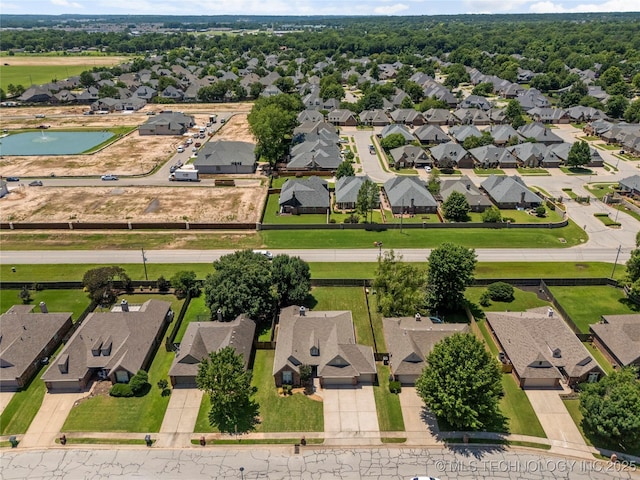 11936 S 98th E Ave, Bixby, OK 74008 - aerial view of residential area