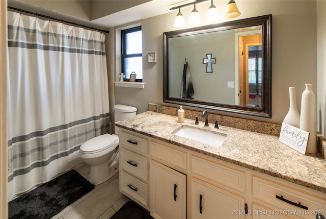 809 W Imperial St, Broken Arrow, OK 74011 - full bath featuring vanity, tile patterned flooring, and curtained shower