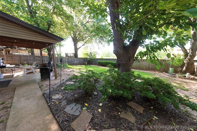 809 W Imperial St, Broken Arrow, OK 74011 - fenced backyard featuring a patio