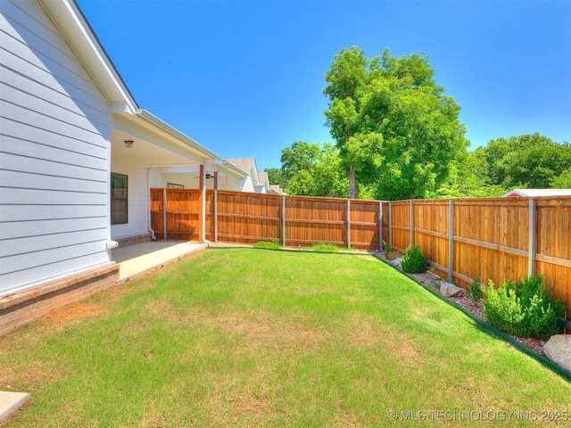 7809 S Redbud Ave, Broken Arrow, OK 74011 - view of fenced backyard
