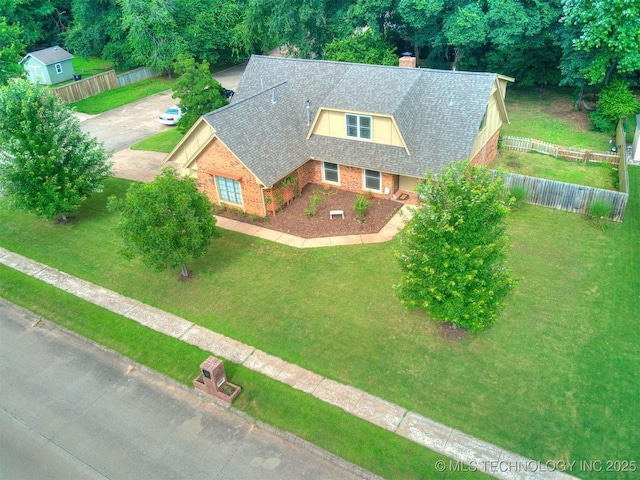 7001 S Redbud Ave, Broken Arrow, OK 74011 - view from above of property