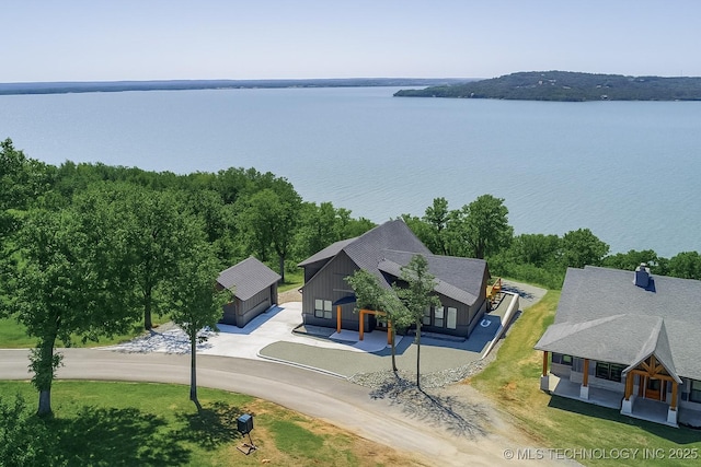 409340 E 1190th Rd, Eufaula, OK 74432 - view of subject property with a nearby body of water
