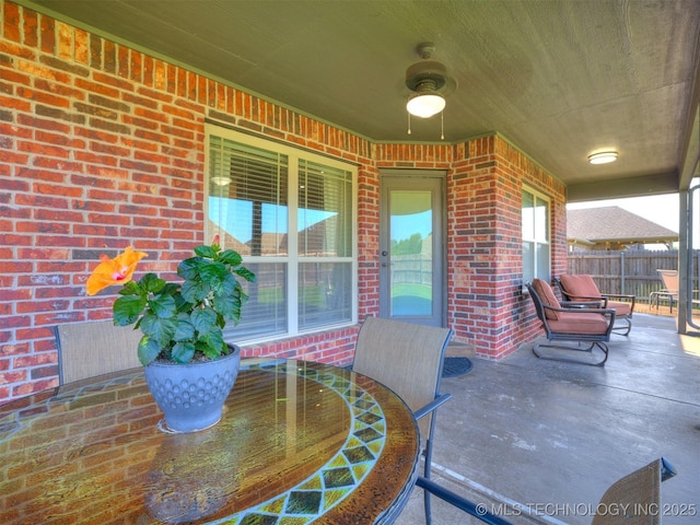 2603 S 16th Pl, Broken Arrow, OK 74012 - view of patio / terrace featuring outdoor dining area