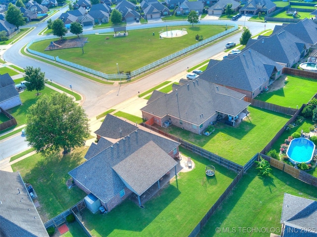 2603 S 16th Pl, Broken Arrow, OK 74012 - aerial view of residential area