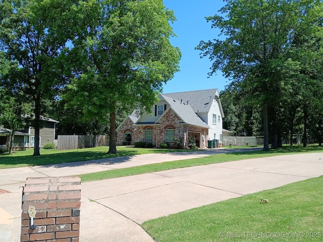 501 W 35th Pl, Sand Springs, OK 74063 - view of front of house with brick siding