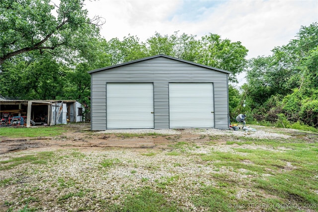 11598 E Oak St, Claremore, OK 74019 - view of detached garage
