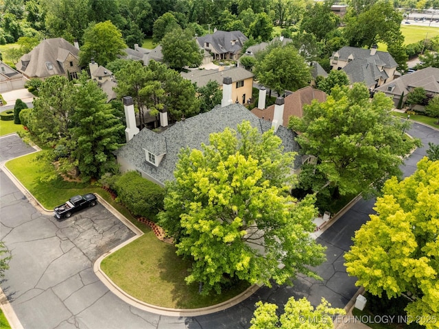 2524 E 66th Pl, Tulsa, OK 74136 - aerial perspective of suburban area