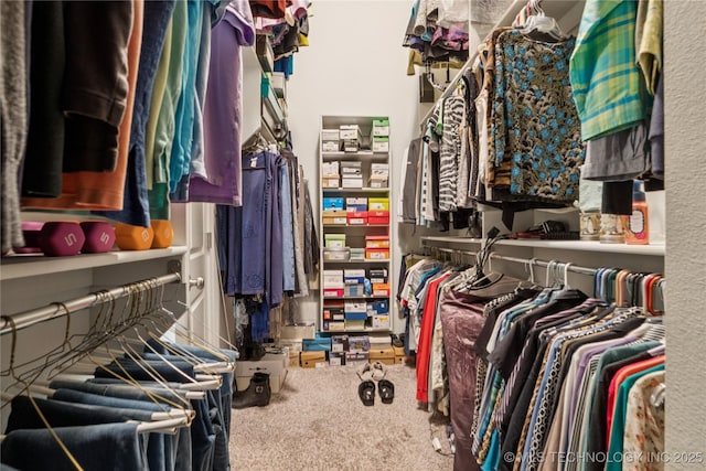 6904 S Chestnut Ave, Broken Arrow, OK 74011 - spacious closet with carpet floors