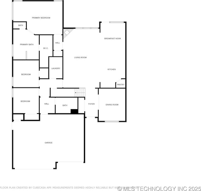 6904 S Chestnut Ave, Broken Arrow, OK 74011 - view of home floor plan