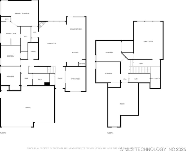 6904 S Chestnut Ave, Broken Arrow, OK 74011 - view of floor plan / room layout