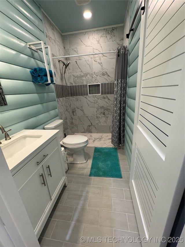 33455 State Highway 82, Cookson, OK 74427 - full bath with a stall shower and vanity