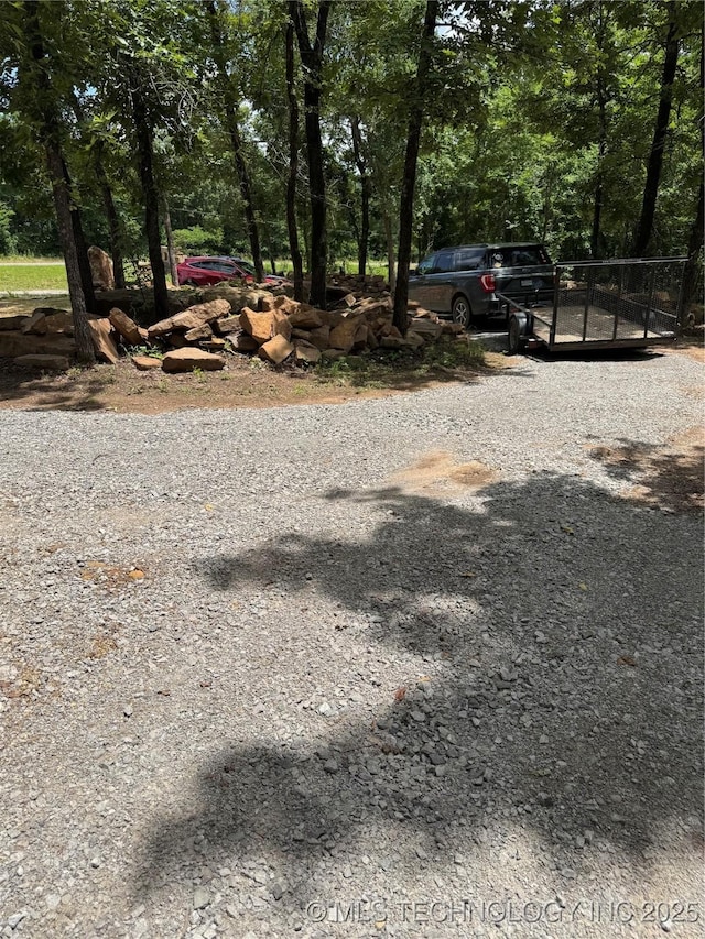 33455 State Highway 82, Cookson, OK 74427 - view of yard with a gate