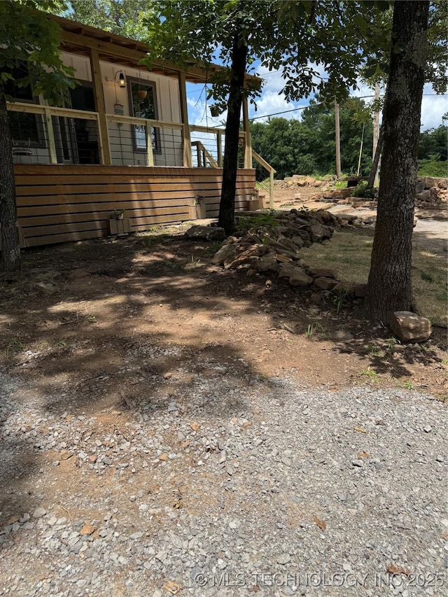 33455 State Highway 82, Cookson, OK 74427 - view of yard