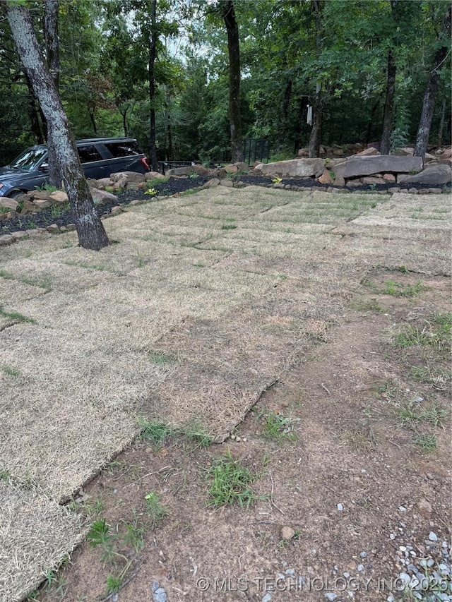 33455 State Highway 82, Cookson, OK 74427 - view of yard