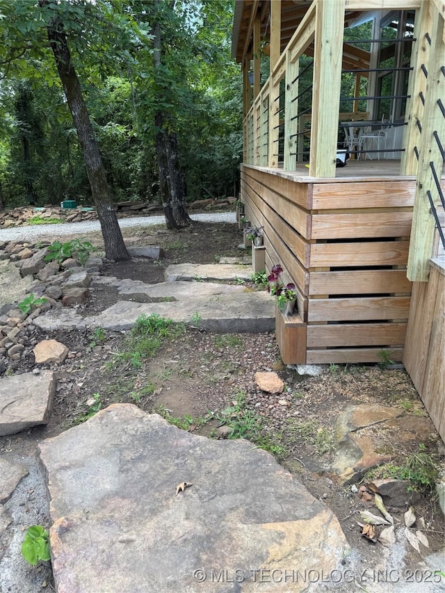 33455 State Highway 82, Cookson, OK 74427 - view of yard