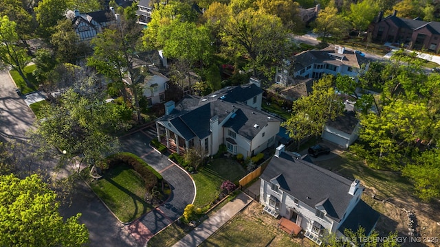 2151 E 27th St, Tulsa, OK 74114 - aerial view of property's location with nearby suburban area