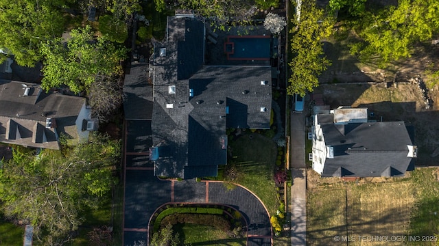 2151 E 27th St, Tulsa, OK 74114 - view from above of property