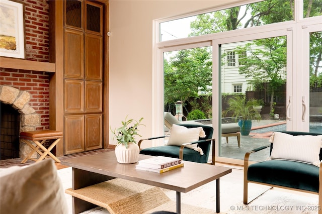 2151 E 27th St, Tulsa, OK 74114 - view of living room