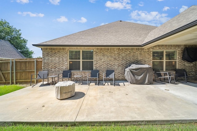 8035 Tims Ln, Claremore, OK 74019 - view of patio / terrace with area for grilling
