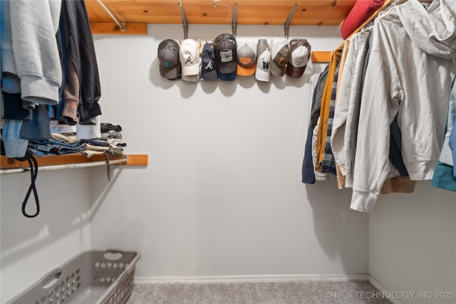 70155 S 336th Ct, Wagoner, OK 74467 - walk in closet featuring carpet