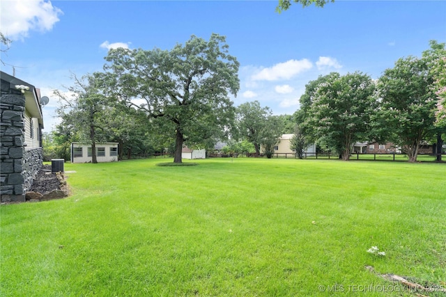 70155 S 336th Ct, Wagoner, OK 74467 - view of yard with a storage shed