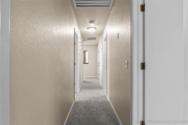 1121 S 221st W Ave, Sand Springs, OK 74063 - hall featuring a textured wall and carpet flooring