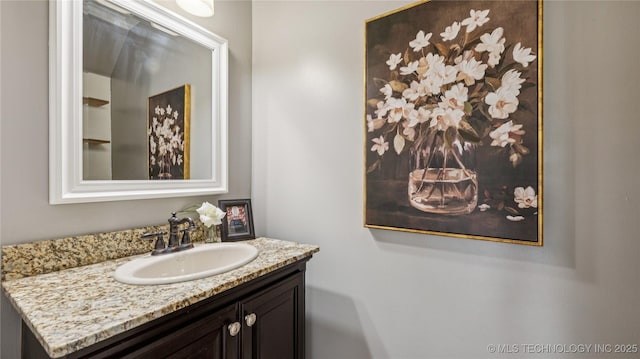 9198 E 120th St S, Bixby, OK 74008 - bathroom featuring vanity
