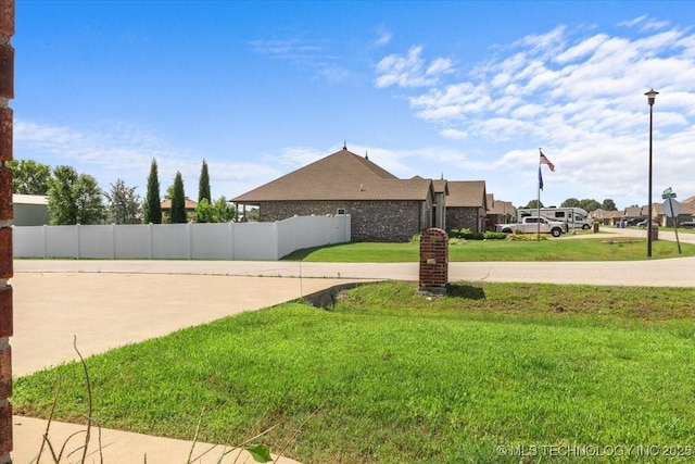23609 E 135th St, Coweta, OK 74429 - view of yard