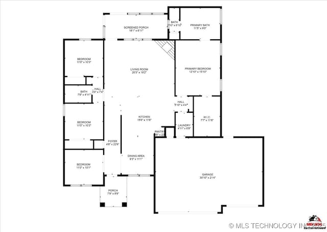 23609 E 135th St, Coweta, OK 74429 - view of room layout