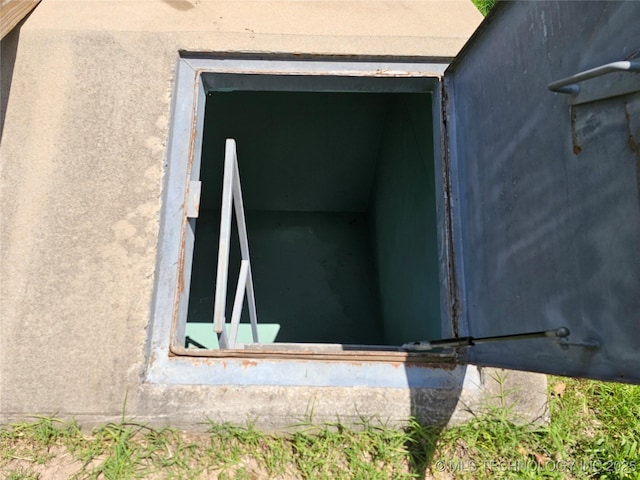 12717 E 133rd Pl S, Broken Arrow, OK 74011 - entry to storm shelter