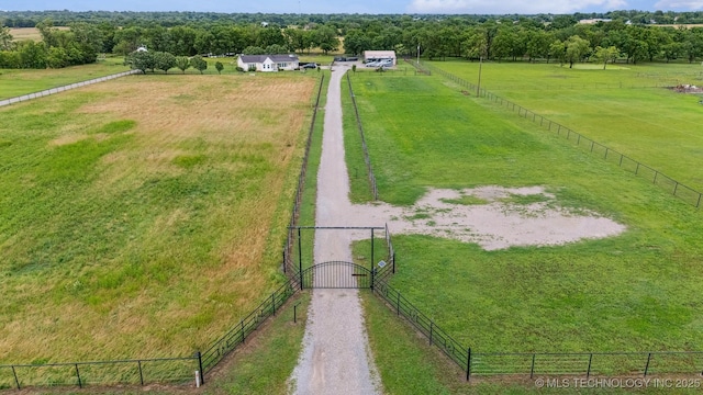 12929 N Sheridan Rd, Collinsville, OK 74021 - view of rural area with agricultural land