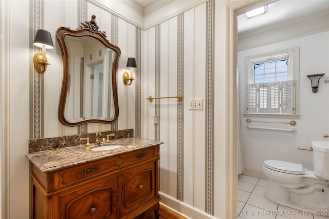 321 E 29th Pl, Tulsa, OK 74114 - bathroom with vanity and tile patterned floors